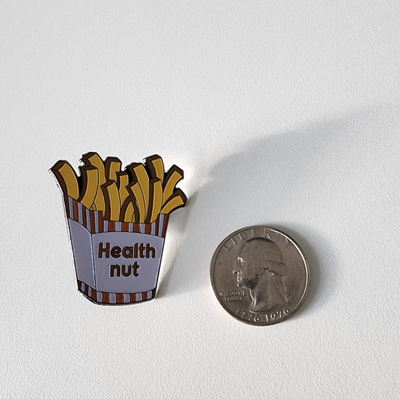 Modcloth Health Nut Pin - Picture 3 of 3